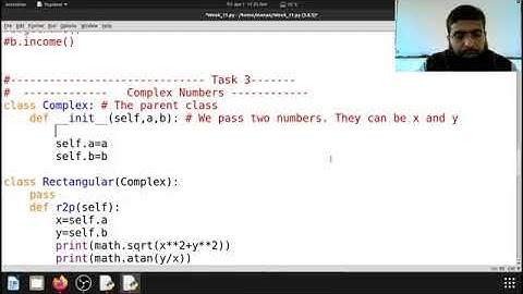 CF Lab | 1 Jan | Part 1 | Inheritance | Objects | Classes | Python