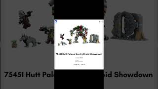 Hutt Palace Sentry Droit Showdown 75451sur le prochain film  Mandalorian &amp; Grogu 1/8/26 #lego