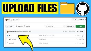How To Upload Files & Folders in GitHub (Full Guide)