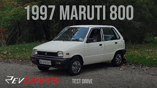 1997 MARUTI 800 | (796CC 37BHP)  | TEST Drive #65 | RevLimits |