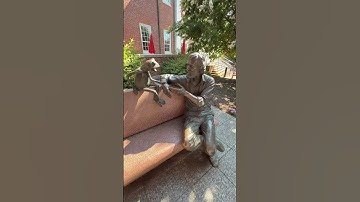 Visiting Jim Henson and Kermit the Frog at UMD   #maryland #jimhenson #kermit #muppets #umd #terps