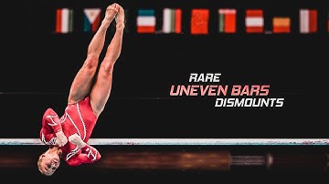 5 RARE Yet DIFFICULT Uneven Bars Dismounts