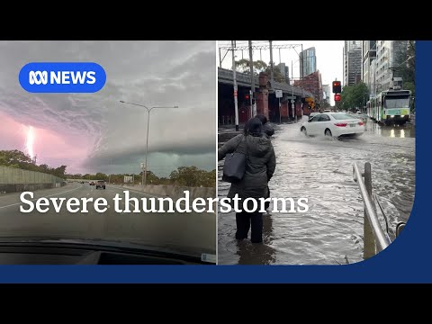 Severe Thunderstorms Lash Parts Of Queensland And Victoria ABC NEWS