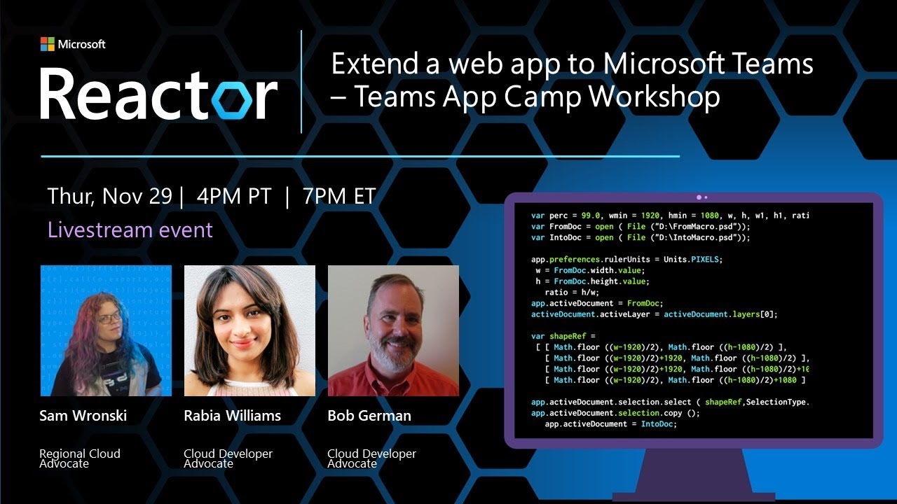 Extend A App To Microsoft Teams Teams App Camp Workshop YouTube extend-a-web-app-to-microsoft-teams-teams-app-camp-workshop-youtube