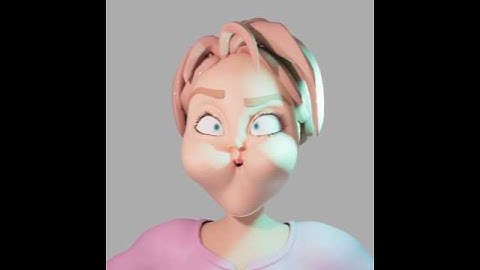 #art #animation#maya #3danimation #funny #girls #face #eyes#model  #Deformed#woman#cartoon #body