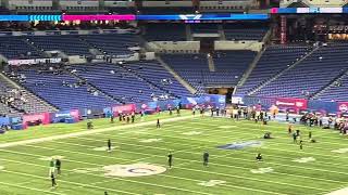 JJ McCarthy NFL Combine 2024 Drills!