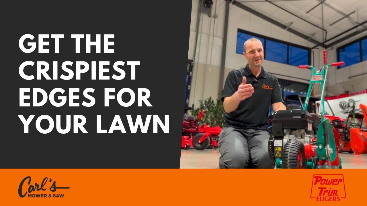 Trim Rite Edger The Tried and True Power Trim Edger - YouTube