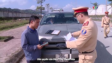 Công an Thị xã Nghi Sơn tăng cường đảm bảo trật tự an toàn giao thông Tết Nguyên Đán