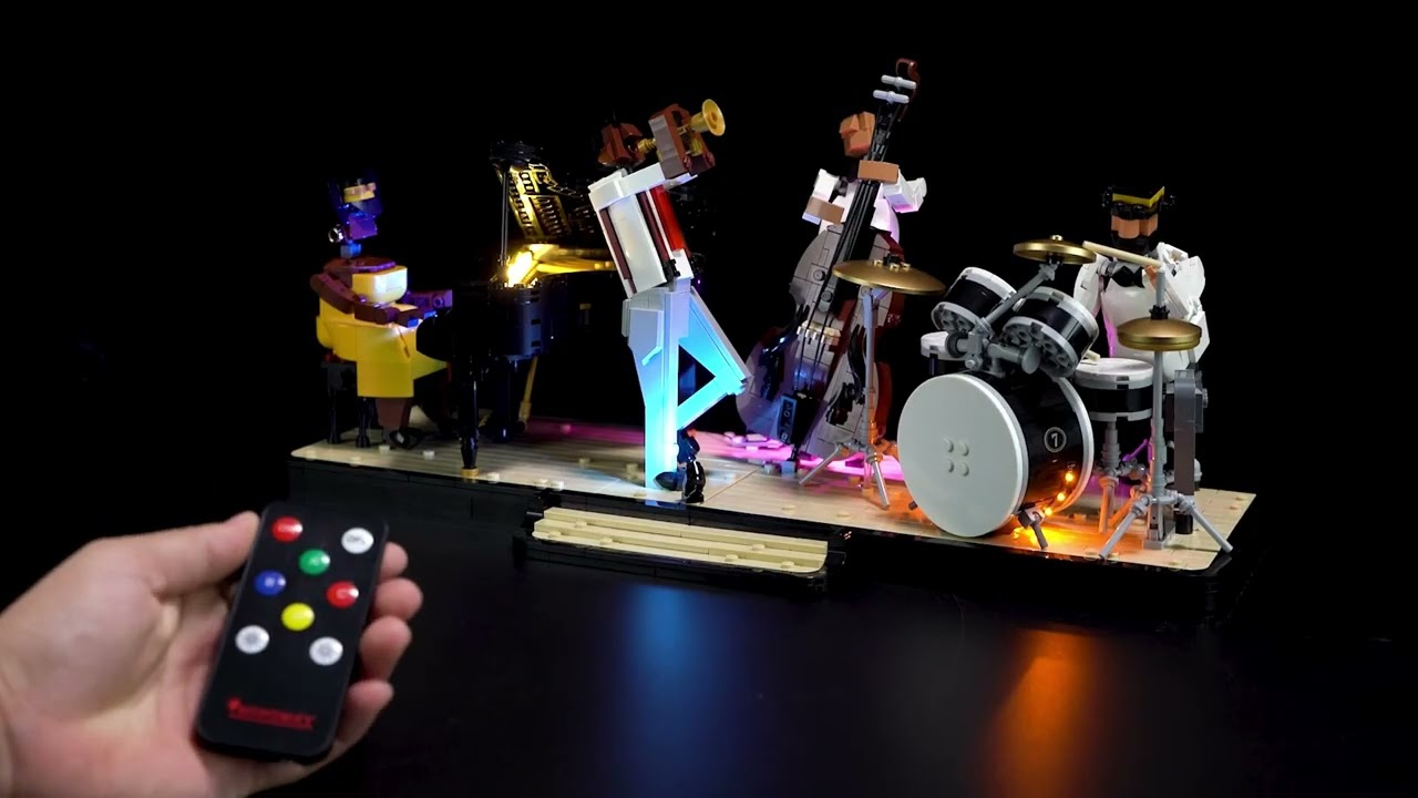BriksMax Light Kit For Lego Jazz Quartet 21334