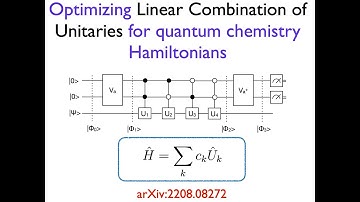 Optimizing Linear Combination of Unitaries for Quantum Chemistry Hamiltonians