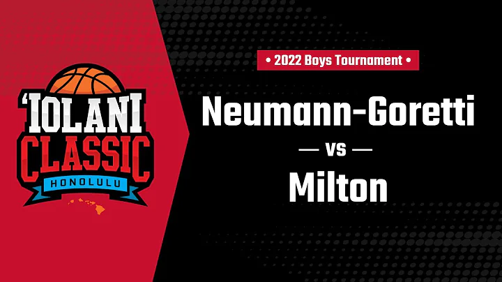 Iolani Classic semifinal -- Neumann Goretti (Pa.) ...