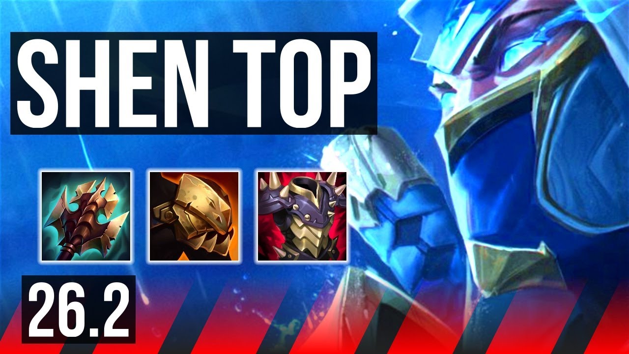 SHEN vs NASUS (TOP) | Perfect KDA: 12/0/15 | EUW Master | 26.2