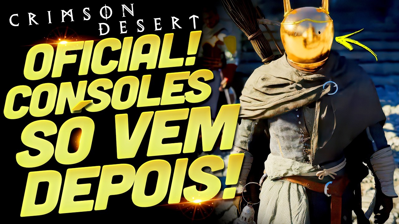 CONFIRMADO: REVIEWS DE CONSOLES EM CRIMSON DESERT SOMENTE DEPOIS DO LANÇAMENTO!!!