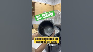 Nồi cơm cao tần, áp suất, hút chân không Rc-18KGW nấu cơm ngon, dễ sử dụng #noicom #noidianhat