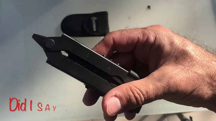 My Favorite Multitool: Gerber MP600 Blackout!