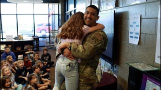 EmVP: Military member reunites with family in surprise reunion at school