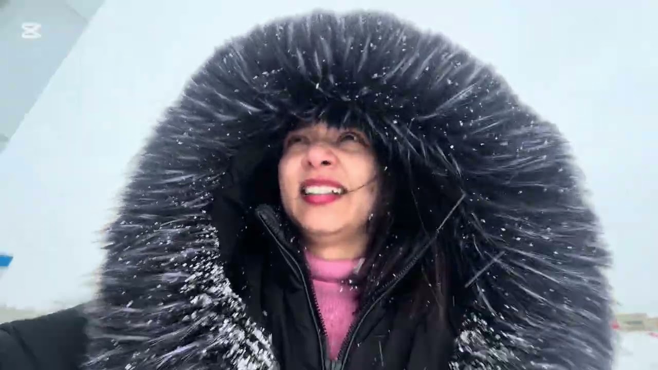 Ek baar Phir Aya Canada mai Snow Storm😕🌨️ , Its  Getting too much Now😤😶‍🌫️