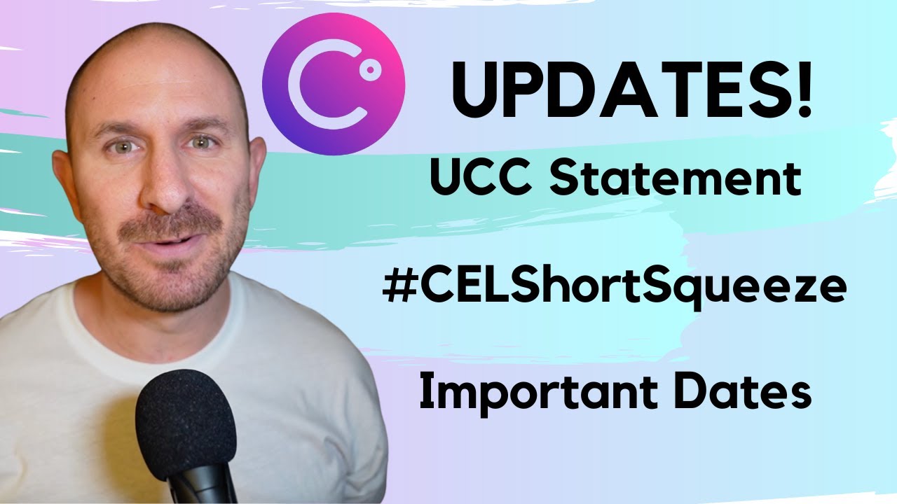 OFFICIAL UCC Statement & CEL Price Update! Celsius Bankruptcy Updates