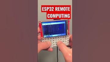 ESP32 Remote Computing #esp32berry #arduinoVNC #thatproject