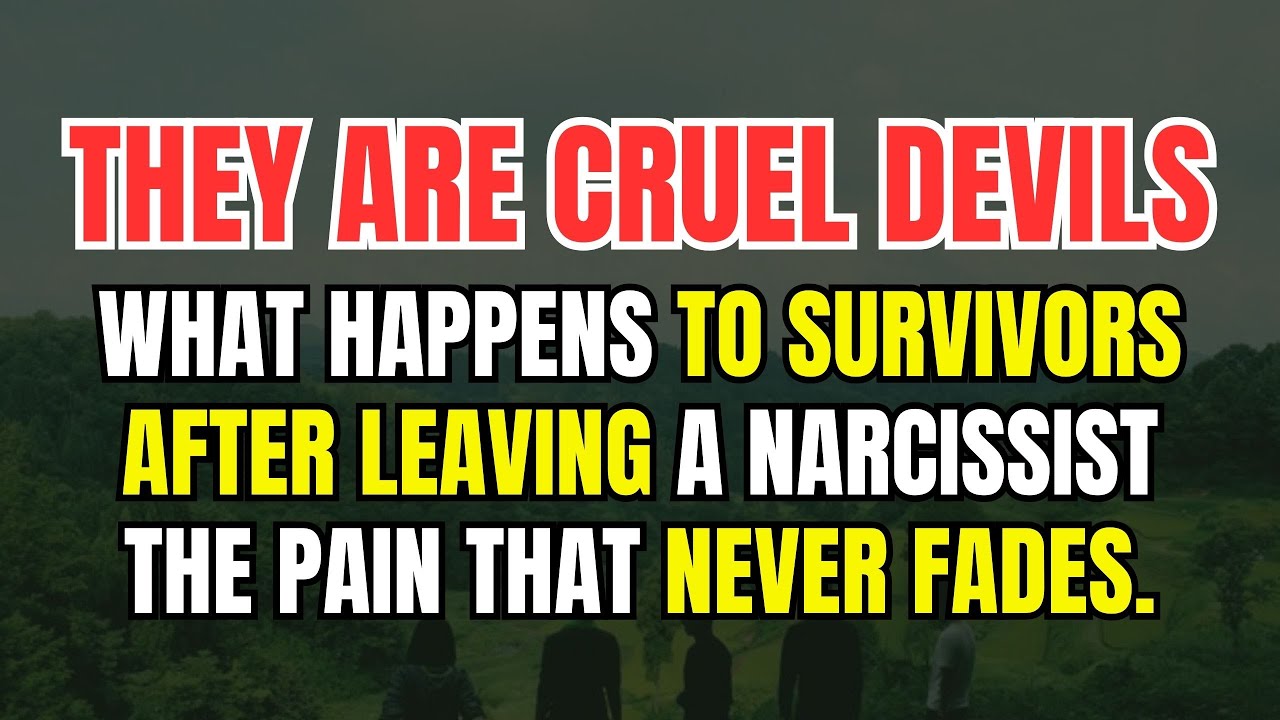 What Happens to Survivors After Leaving a Narcissist — The Pain That Never Fades.