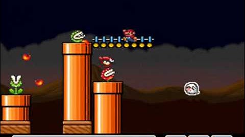 SMB3 for Super Mario All-Stars Custom Level #24 - Ghost Bills