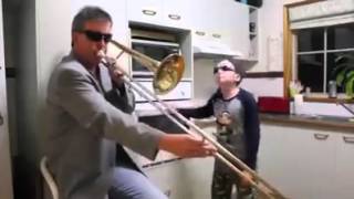 Trombone música eletrônica