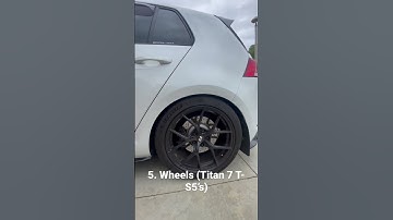 My Top 5 Favorite Mods on My Built 500+ WHP MK7.5 Golf R (Manual) 👌🏼