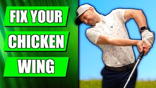 Fix Your Chicken Wing Golf Swing With This Move (Golf Swing Tips)