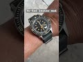 Fifty Fathoms No Radiations homage mod. #watchmodding #norad #fiftyfathoms