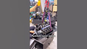 Hydraulic servo station can achieve pressure stability without jitter #hydraulic #servo #servomotor