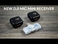 NEW DJI Mic Mini Mobile Receiver (Compatible with Mic 2 and Mic 3)