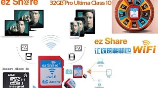 Digital Photography: EZ SHARE WIFI MicroSD Adapter "What's this about? good/bad? is it like eye-fi?"