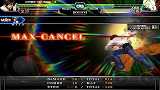 Nests Kyo combo training 5 (unlocked with points) - KOF 2012 A screenshot 4