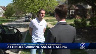 Berkshire Hathaway annual shareholders meeting brings thousands of people to Omaha