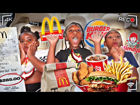 LETTING THE PERSON IN FRONT OF ME DECIDE WHAT I EAT FOR 24 HOURS *CHALLENGE*