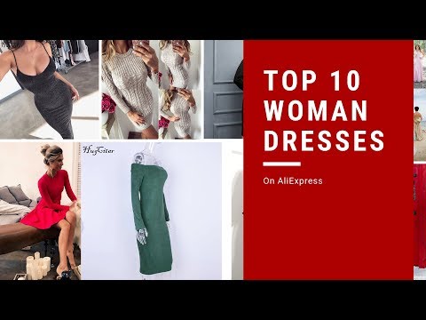 Women Dresses Top Ten (Top 10) on AliExpress