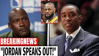 Michael Jordan CALLS OUT Isiah Thomas LIVE on TV… It Got UGLY FAST!