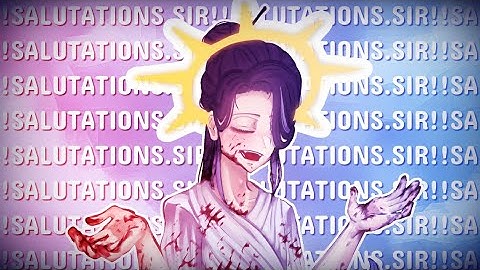 🚫EPILEPSY WARNING🚫 | !salutations sir! animation meme | OC