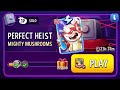 Perfect heist mighty mushrooms 155000 solo challenge match masters 
