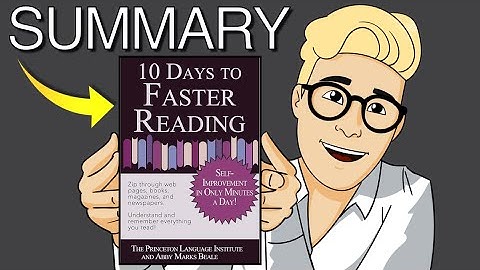 How To Read Anything Faster (3 Tricks): 10 Days To Faster Reading (Book Summary) 📖