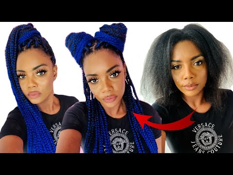 comment-faire-des-long-tresses-bleu-et-noir-soi-mÊme-(-box-braid-)