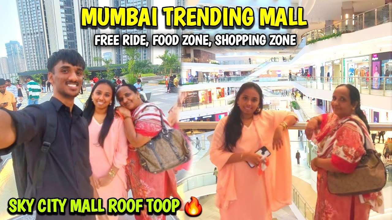 Mumbai Sky City Mall 2026 | Borivali Sky City Mall | Free Ride Update 2026 | Street Food Vlog | Vlog
