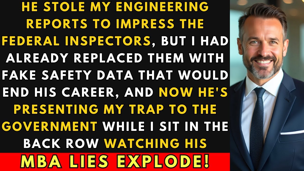 My MBA Boss Stole My Engineering Work — So I Gave Him 7 Files That Ended His Career | Office Revenge