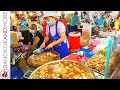 THAI STREET FOOD And Fresh Market In Bangkok │ Saphan Khao Market