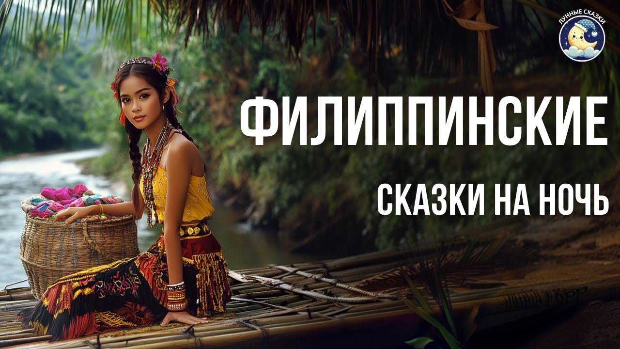 Филиппинские сказки на ночь со звуками моря | Аудиосказки от бессонницы для взрослых