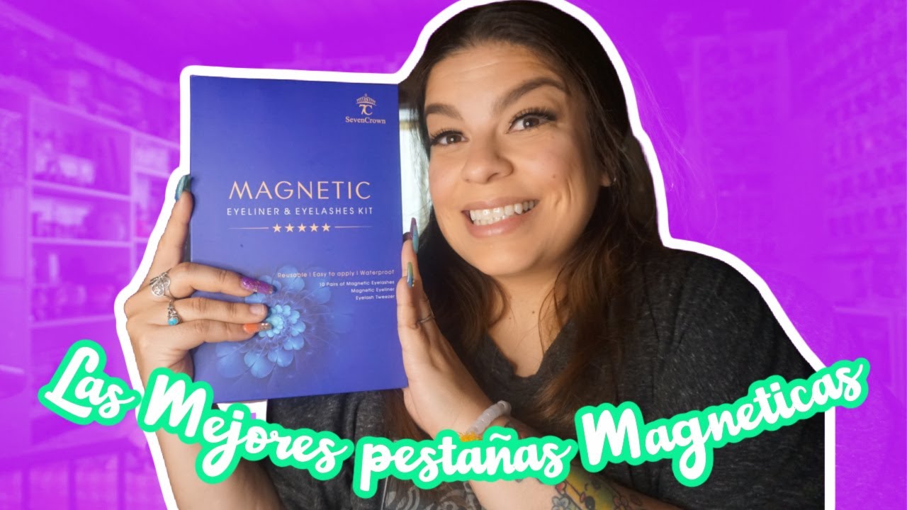 las mejores pestañas magnéticas#sevencrown