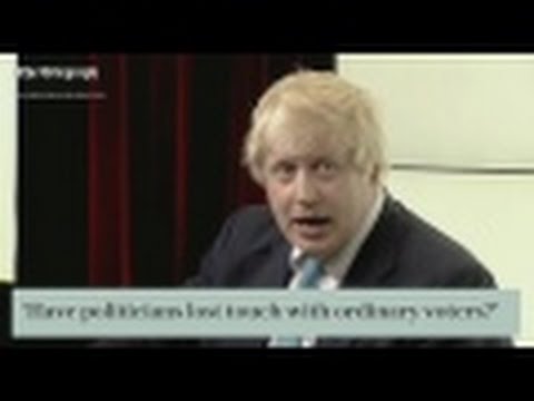 Telegraph EU Debate: Boris Johnson admits he hasn’t read the Bank of England study