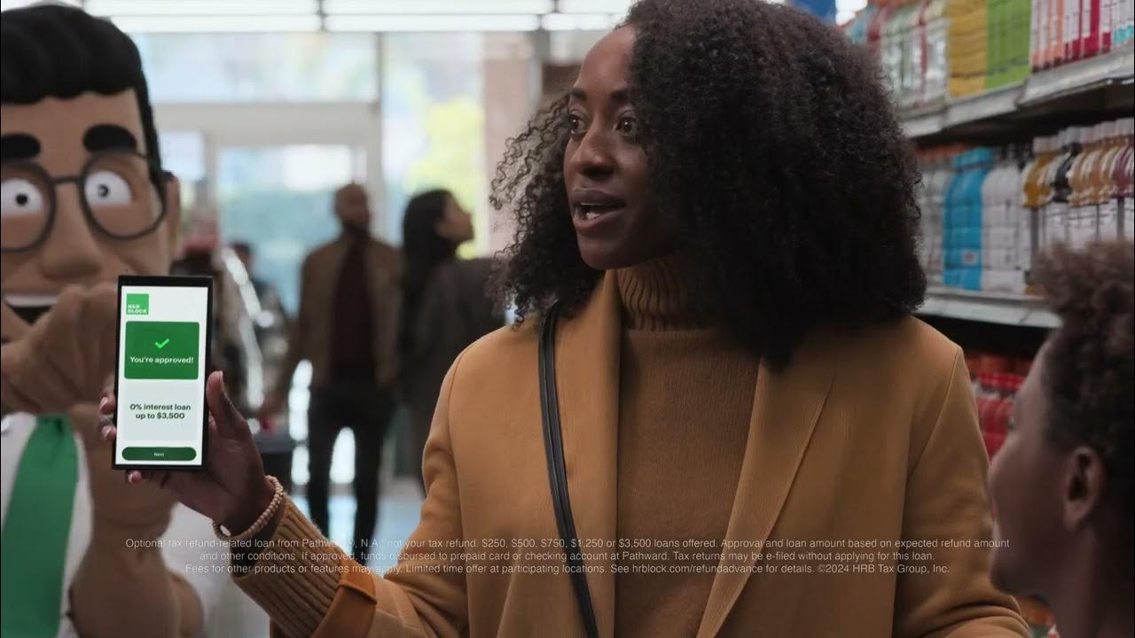 H&R Block “Groceries Refund Advance” 15 YouTube