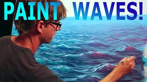 How To Paint Waves - Lesson 1 - Shape