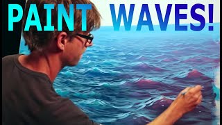 How To Paint Waves  Lesson 1  Shape